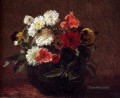 Flores en una vasija de barro Henri Fantin Latour